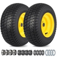 Gicool 16X6.50-8 Tubeless Tire And Wheel  16X6.5-8 Lawn Mower Tires  3