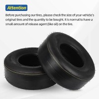 Gicool 2 Pack 13X5006 Lawn Mower Tubeless Tire 13 X 56 Riding Zero Turn Lawnmower Smooth Turf Tyre 4 Ply