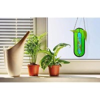 Litmind Stained Glass Hydroponic Plants Propagation Station Hanging Planter Terrarium Perfect For Home Garden Decor Includ