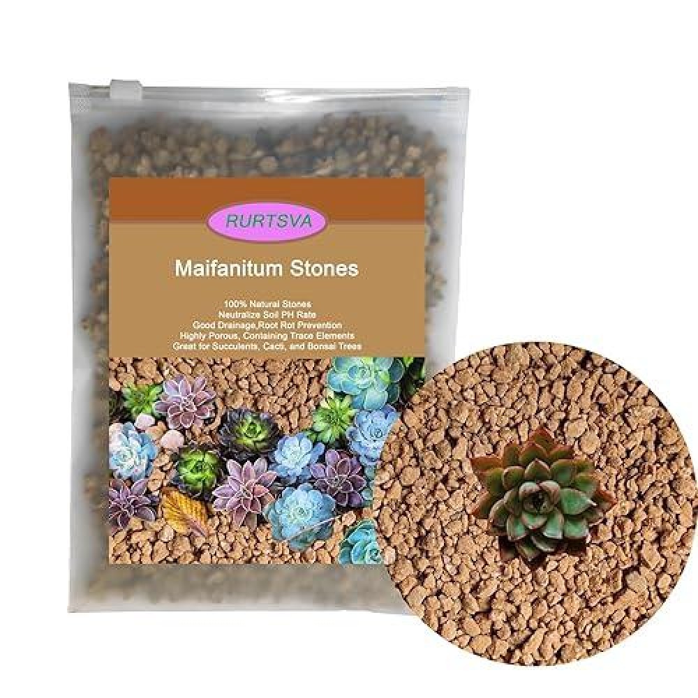 2Lbs Soft Golden Maifanitum Stones Succulent Cactus Decorative Rocks Indoor Plants Top Dressing Soil Horticultural Gravel Diy