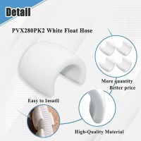 Ebrmeiwo 4 Pcs Pvx280Pk2 White Float For 24 Wheel Pool Cleaner Hoses 896584000280