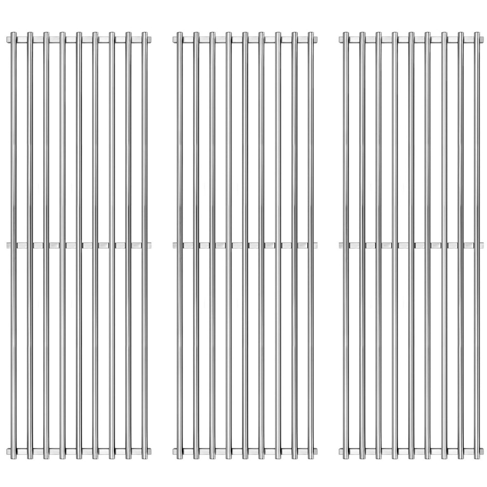 Ggc Stainless Steel Grill Grates For Chargriller 3001 5050 3008 3030 4000 5252 19 34 Grill Grates Replacement For King