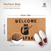 Welcome Madafakas 29X17 Coir Doormats For Outdoor Entrance Outdoor Welcome Mat For Entryway Porch Antislip Pvc Co