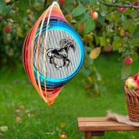 Aoedelyart 3D Animations Horse Wind Spinner For Yard And Garden 12Inch Wind Spinners Outdoor Horse Memorial Gift For Women Mom G