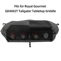 Jungda Grill Cover For Royal Gourmet Gd4002T Tailgater 4 Burner Tabletop Gas Grill Griddle