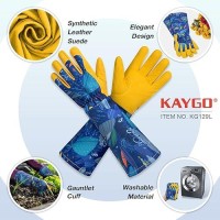 Kaygo Gardening Gloves For Women Long Sleeve Light Protective Gloves For Yard And Outdoor Work Best Garden Gifts For Gardener