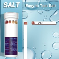 Saltwater Pool Test Strips Swimming Pool And Spa Salt Test Strips Kit For Sodium Chloride Content 08000 Ppm 25 Count