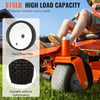 Vevor Lawn Mower Tires With Rim 16X658 Tubeless Tractor Tires 2Pack Tire And Wheel Assembly Turf Pneumatic Tires 3 Of