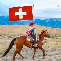 3X5 Switzerland Swiss Flag Outdoor Double Sided Heavy Duty Switzerland Country Flag Banner Vivid Color 210D Nylon Cloth With 2 Brass Grommets 4 Rows Of Stitches