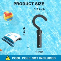 Accessories Hook For Robotic Pool Cleaner Keyrank Pool Hook For Poles Compatible With All Pool Vacuum Including Cordless Above G