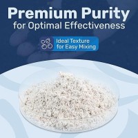 Gypsum Powder - Ideal For Mushroom Substrate  Grain  And Soil  Promotes Healthy Mycelial Growth  Rich In Calcium And Sulfur  Enhances Root Strength & Fertility - Premium Lab-Grade (1  Pounds)