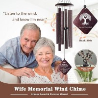 Doopeer Sympathy Gifts For Loss Of Wife 32 Memorial Wind Chimes For Loss Of Wife Loss Of Wife Sympathy Gift Condolence Bere