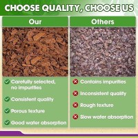 Duspro Recycle Orchid Bark Bulk Fine Orchid Bark For Plants Optimal Texture Bark For Orchids Ideal Wood Chips For Plants Pla