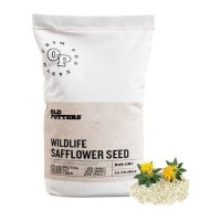 Old Potters Wildlife Safflower Seed For Wildlife Bird Feeding  Non-Gmo And Usa Small Farm Grown  25 Lbs