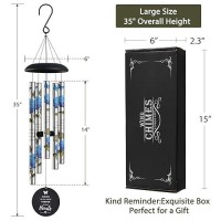 Blue Hydrangea Memorial Wind Chimes Sympathy Wind Chimes For Loss Of Loved One Mother Father Memorial Sympathy Gift Baskets  Wind Chime In Memory Of A Loved One Wind Chimes Outside Deep Tone