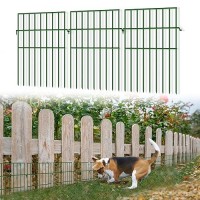 Kyate 5Pcs Garden Fencing Animal Barrier 54Ftl X 17Inh No Dig Fence Panels 125 Grip Rustproof Dog Digging Fence Barrier