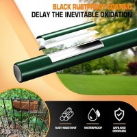 Kyate 5Pcs Garden Fencing Animal Barrier 54Ftl X 17Inh No Dig Fence Panels 125 Grip Rustproof Dog Digging Fence Barrier