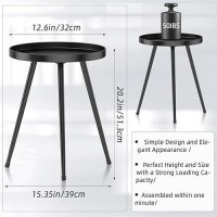 Plant Stand Indoor Outdoor Tall Metal Flower Pot Stands Heavy Duty Plant Holder Shelf Round Single Plant Table For Living