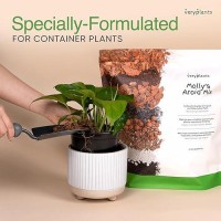 Mollys Aroid Mix Premium Soilless Chunky Potting Mix For Tropical And Indoor Plants Contains Orchiata Bark Coco Chips Wor