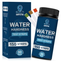 Water Hardness Test Kit150 Strips Water Quality Testing For Drinkingwell Water Softener Hard Dishwasher Pool Spa 0425 Ppm