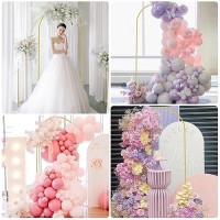 Wokceer 6 Ft Wedding Arch Stand And Arch Covermetal Arch Stand With Arch Stand Cover For Birthday Party Wedding Ceremony Bridal