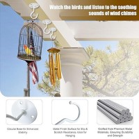 Xdwgifts Ceiling Hooks For Hanging Plants Metal Plant Brackets Iron Wall Mount Lantern Hangers For Bird Feeders Wind Chimes