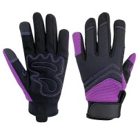 Gardening Gloves For Men And Women  Thorn Proof & Puncture Resistant Working Gloves  Gloves For Safety Work And Gardening  Gardening Gifts  Synthetic Leather Spandex Mechanic With Touchscreen Support