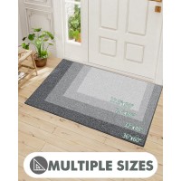 Lumi Indoor Doormat Low Profile Entryway Rug Ultrathin Non Slip Rubber Backing Welcome Mat Pet Friendly Stainresistant Door