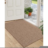 Lumi Indoor Doormat Low Profile Entryway Rug Ultrathin Non Slip Rubber Backing Welcome Mat Pet Friendly Stainresistant Door