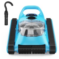 Cordless Pool Vacuum For Above Ground Pool Nextrend Automatic Robotic Pool Cleaner Wall Floor Waterline Cleaning 180W Powerful