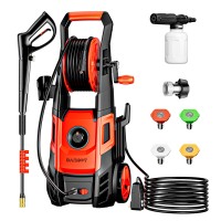 Daimot Electric High Pressure Washer 8850 Pump Power Washer 3800 Psi Max Included Foam Cannon 4 Different Pressure Tips 14