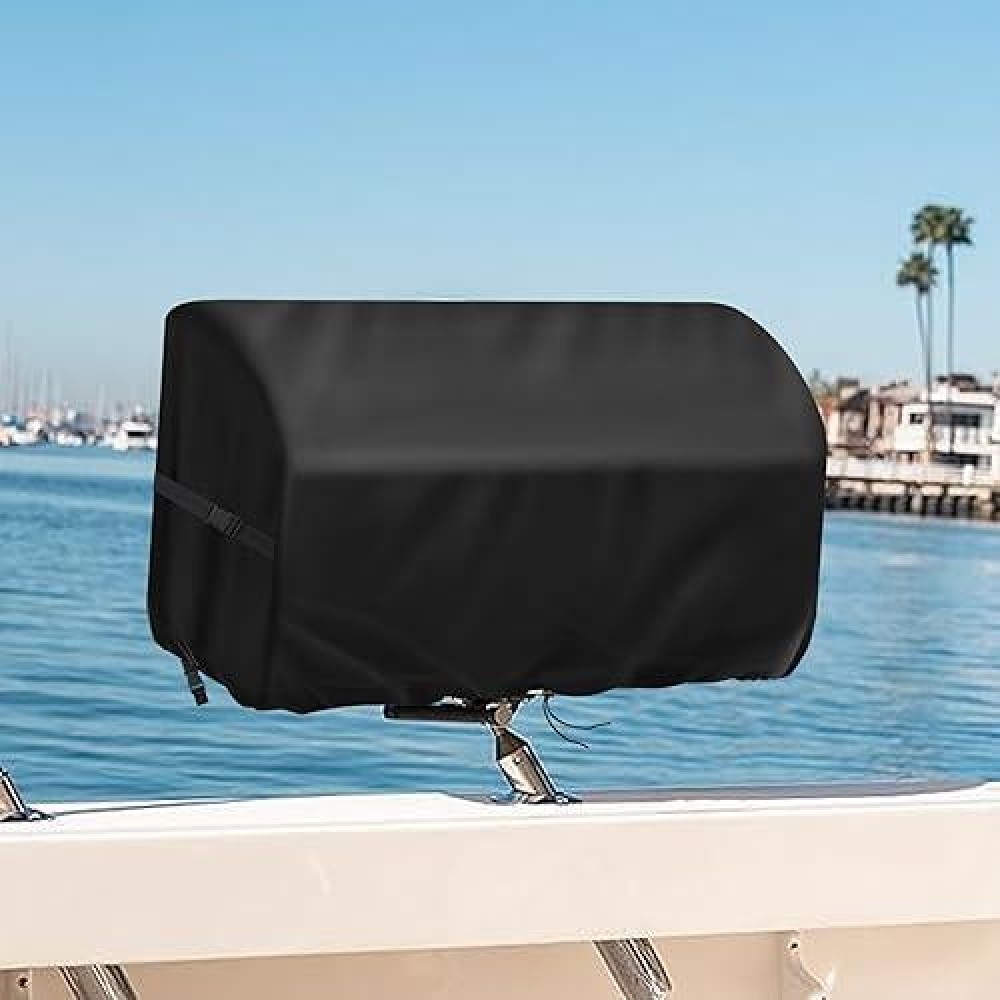 Agustone Boat Grill Cover For Magma Chefsmate Gas Grill  Waterproof Heavy Duty Bbq Covers For Magma Cabo Grill Windproof-23 X15 X15