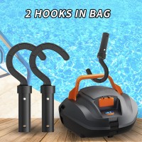 2 Pack Accessories Hook For Robotic Pool Cleaner Keyrank Pool Hook For Poles Compatible With All Pool Vacuum Including Cordless