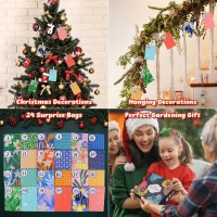 Seed Advent Calendar 2024 Christmas Countdown24 Various Of Nongmo Heirloom Flower Seeds For Plantinggarden Decorations Countd