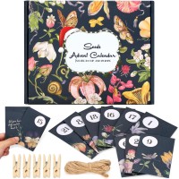 Seeds Advent Calendar 2024 Christmas Countdown Nongmo Heirloom Seeds 24 Types Of Perennial Flower Seeds For Planting Unique