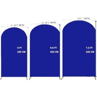 66 Ft Arch Backdrop Cover Jfdydm Royal Blue Wedding Arch Cover 66 Ft Arch Backdrop Stand Cover Background Stand Covers Roy