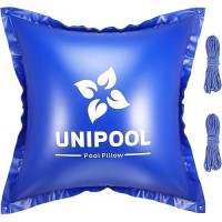 Pool Pillow For Above Ground Pool 4 X 4 Ft  Winterize Pool Closing Kit Winter Pool Cover Pillow  Ultra Thick & Durable Resistant 0.4Mm Pvc Material Pool Air Pillow For Winterizing(2X16.5Ft Rope)