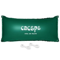 Cacsps Pool Pillow For For Above Ground Pools  4X8 Ft Pool Air Pillow For Closing Winter Pool Winterizing Kit For Ground Pool  0.5Mm Pvc Material  2X 16.5Ft Rope (Green)