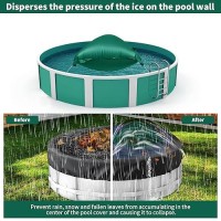 Cacsps Pool Pillow For For Above Ground Pools  4X8 Ft Pool Air Pillow For Closing Winter Pool Winterizing Kit For Ground Pool  0.5Mm Pvc Material  2X 16.5Ft Rope (Green)