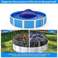 Cacsps 2 Pack Pool Pillow For For Above Ground Pools  4X8 Ft Pool Air Pillow For Closing Winter Pool Winterizing Kit For Ground Pool  0.5Mm Pvc Material  2X 16.5Ft Rope (Blue)