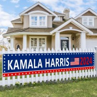 Probsin Kamala Harris 2024 Banner 120 X 20 Support Kamala Harris Election President Banner Yard Sign Party Supplies Photo Ba