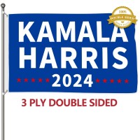 Probsin Kamala Harris 2024 Flag 3X5 Ft Double Sided Support Harris For President Banner Party Supplies Yard Signs Home Decor Han