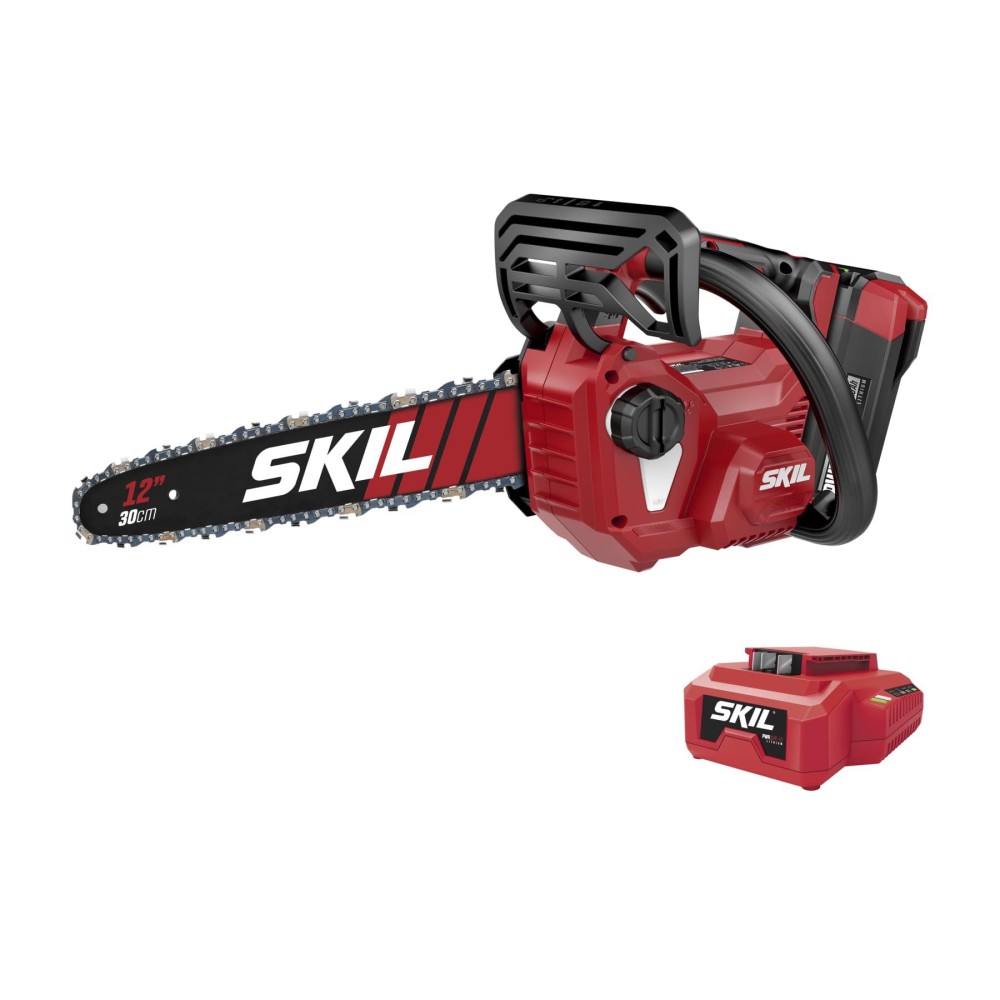 Skil Pwr Core 40 Brushless 40V 12 Top Handle Chain Saw Kit Including 20Ah Battery And Chargerth1200C11