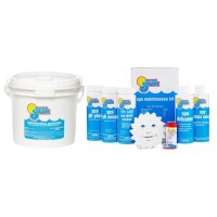 In The Swim Spa And Hot Tub Maintenance Kit And Sodium Dichlor Chlorine Shockoxidizer Bundle Allinone Solution For Sanitizi