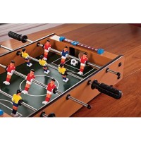 Mainstreet Classics 20Inch Table Top Foosballsoccer Game Brown