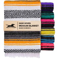 El Paso Designs Mexican Yoga Blanket Colorful Falsa Serape Park Blanket Yoga Towel Picnic Beach Blanket Patio Blanket Sof