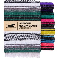 El Paso Designs Mexican Yoga Blanket Colorful Falsa Serape Park Blanket Yoga Towel Picnic Beach Blanket Patio Blanket Sof