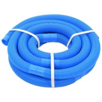 vidaXL Pool Hose Pool Hose with 4 Clamps Vacuum Cleaner Hose Swimming Pool Hose for Filter Pumps Skimmers Blue 15 492 UV