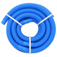 vidaXL Pool Hose Pool Hose with 4 Clamps Vacuum Cleaner Hose Swimming Pool Hose for Filter Pumps Skimmers Blue 15 492 UV