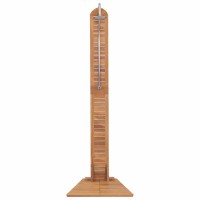 vidaXL Garden Shower Solid Teak 276x295x803 44667